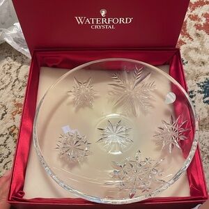 NWT Waterford Crystal 9” Candy Dish